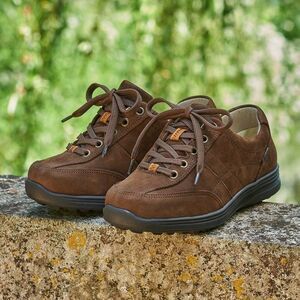Cosyfeet Extra Wide Roomy Cocoa Brown Minnie Waterproof Size 7.5 Diabetic Shoes‎